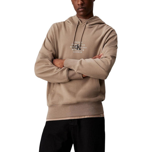 Suéter de algodón beige