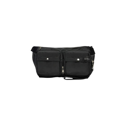 Black Recycled Polyester Belt Bag