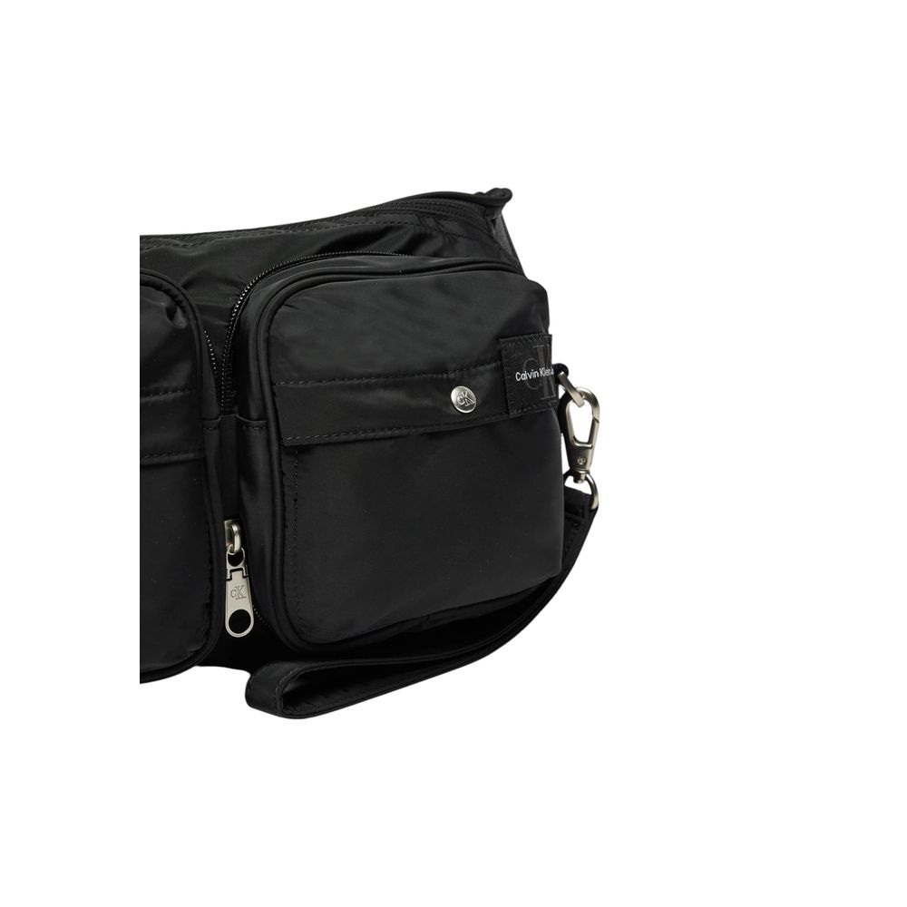 Black Recycled Polyester Belt Bag