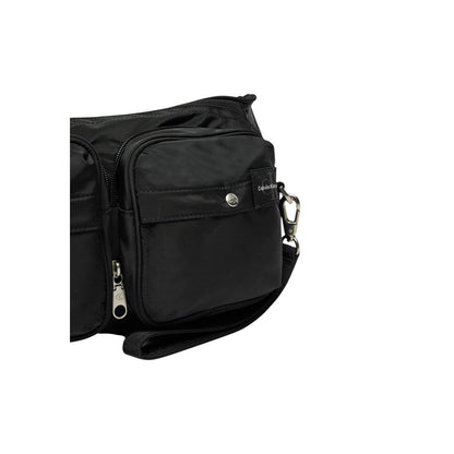 Black Recycled Polyester Belt Bag