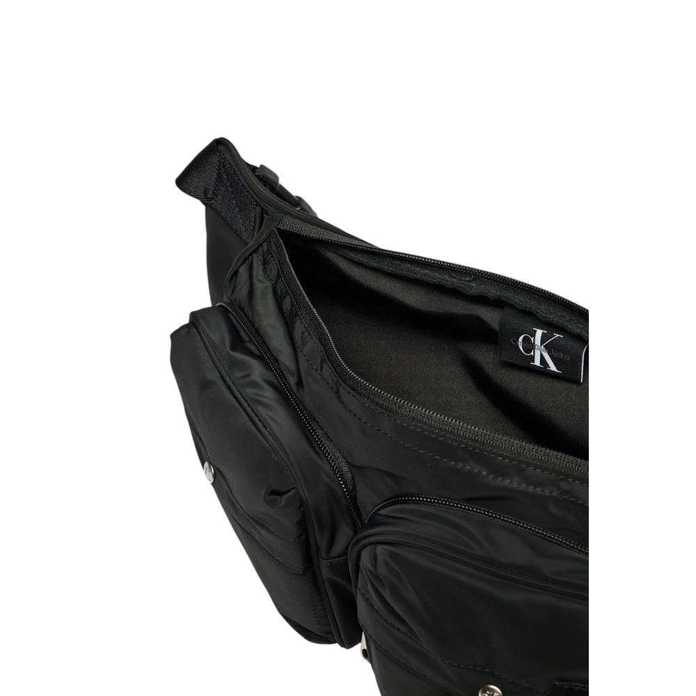 Black Recycled Polyester Belt Bag