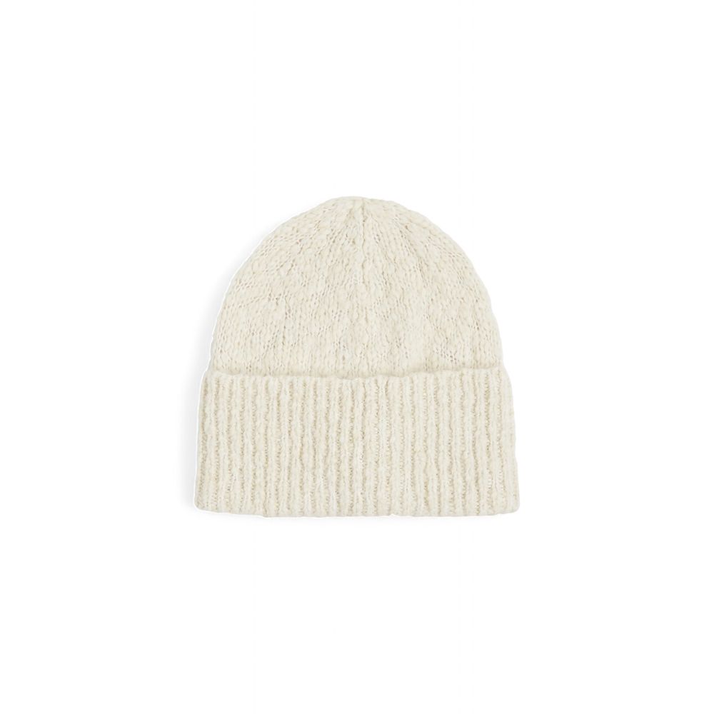 Sombrero de poliéster blanco