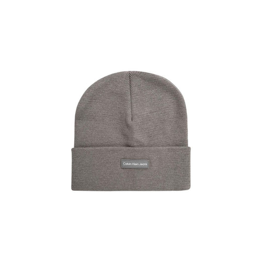 Sombrero de poliéster gris