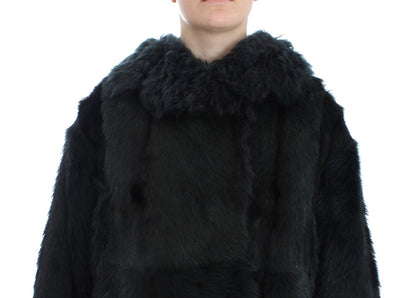 Exquisita chaqueta de piel de oveja
