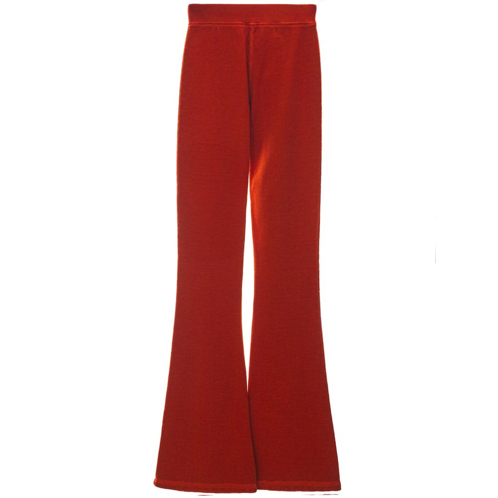 Vaqueros y pantalones de algodón rojo