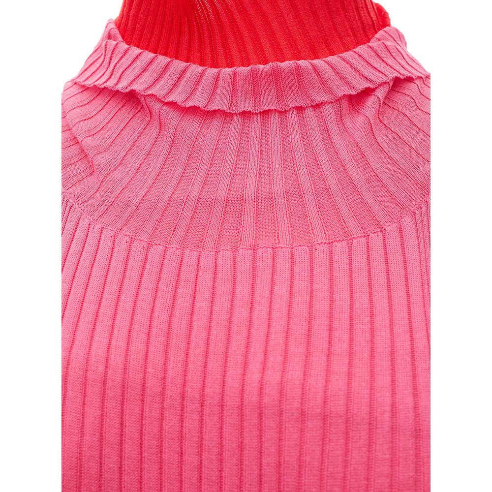 Vestido de algodón rosa