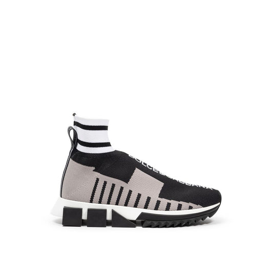 Zapatillas deportivas de algodón y tela negra