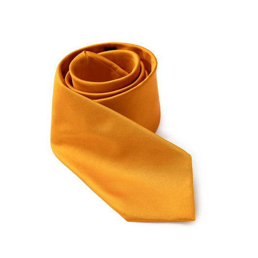 Corbatas y pajaritas de seda naranja
