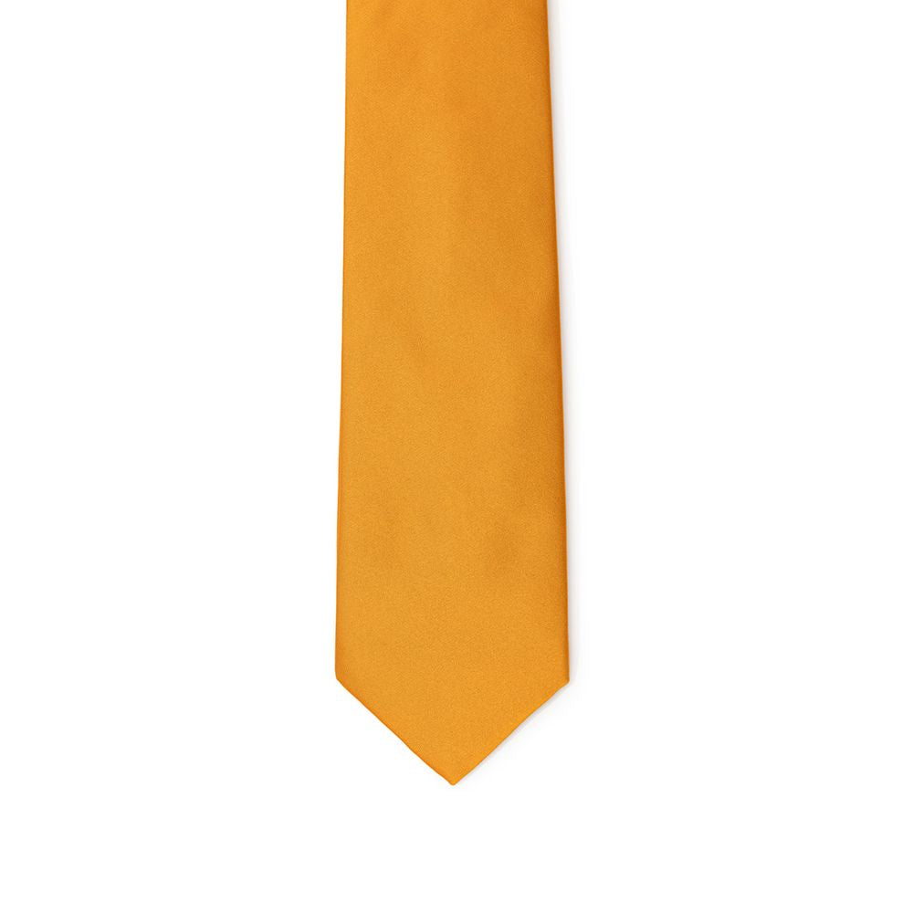 Corbatas y pajaritas de seda naranja