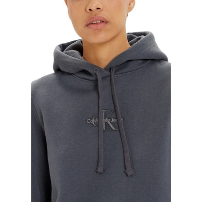 Gray Cotton Hoody