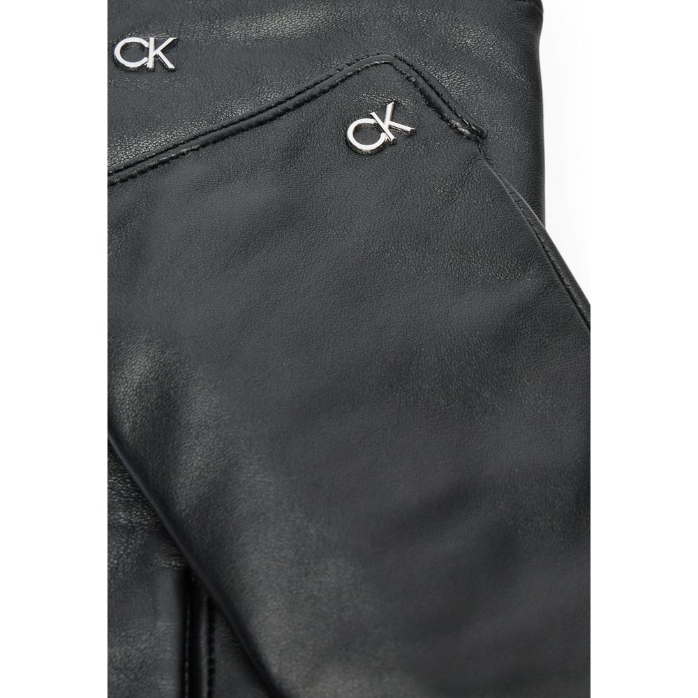 Guante de cuero negro