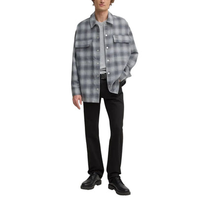 Vaqueros y pantalones de algodón negro