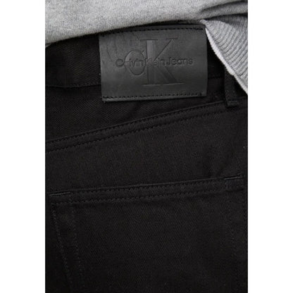 Vaqueros y pantalones de algodón negro