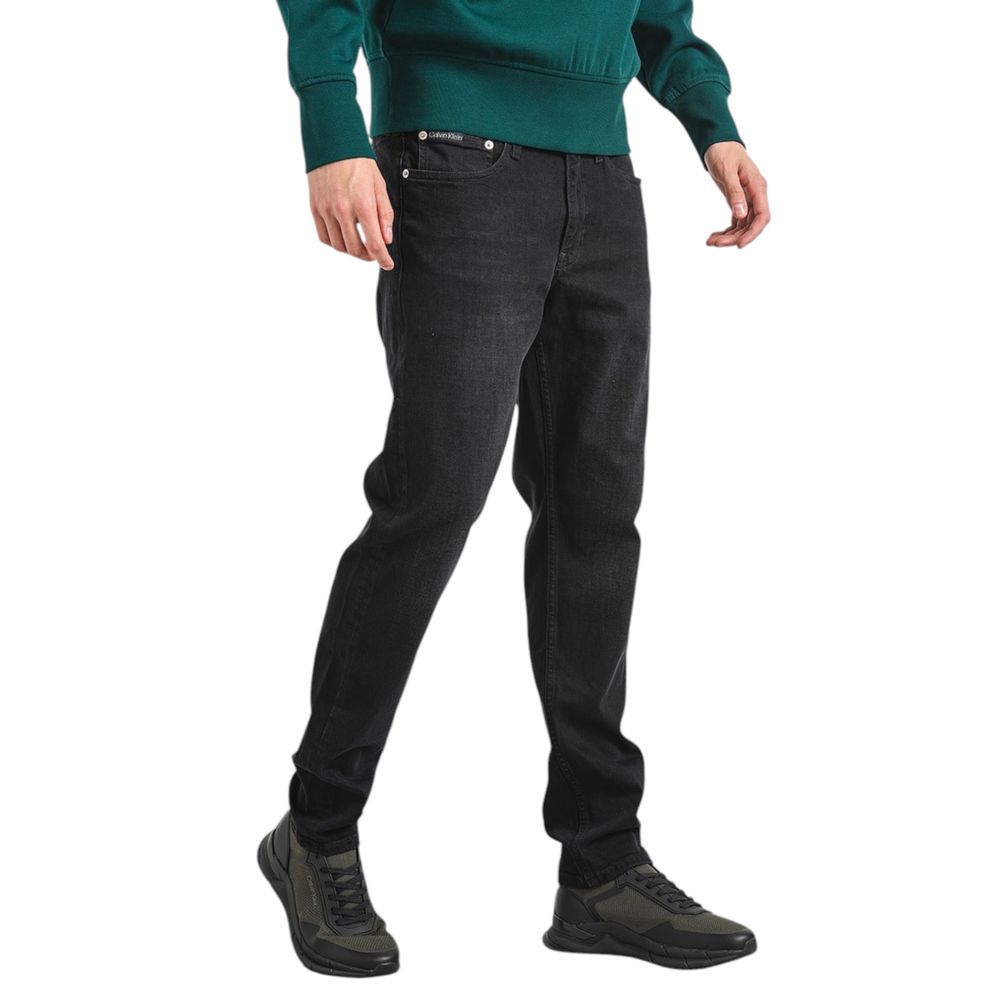 Vaqueros y pantalones de algodón negro
