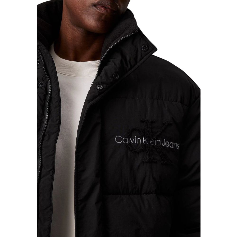 Black Recycled Polyamide Jackets & Coat