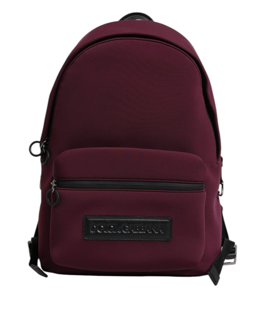 Bolso Mochila Hombre Montreale Tecnico Textil Burdeos