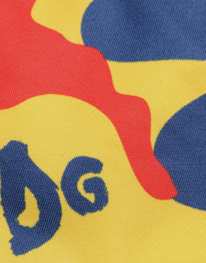 Bolso bandolera de nailon con estampado de camuflaje multicolor