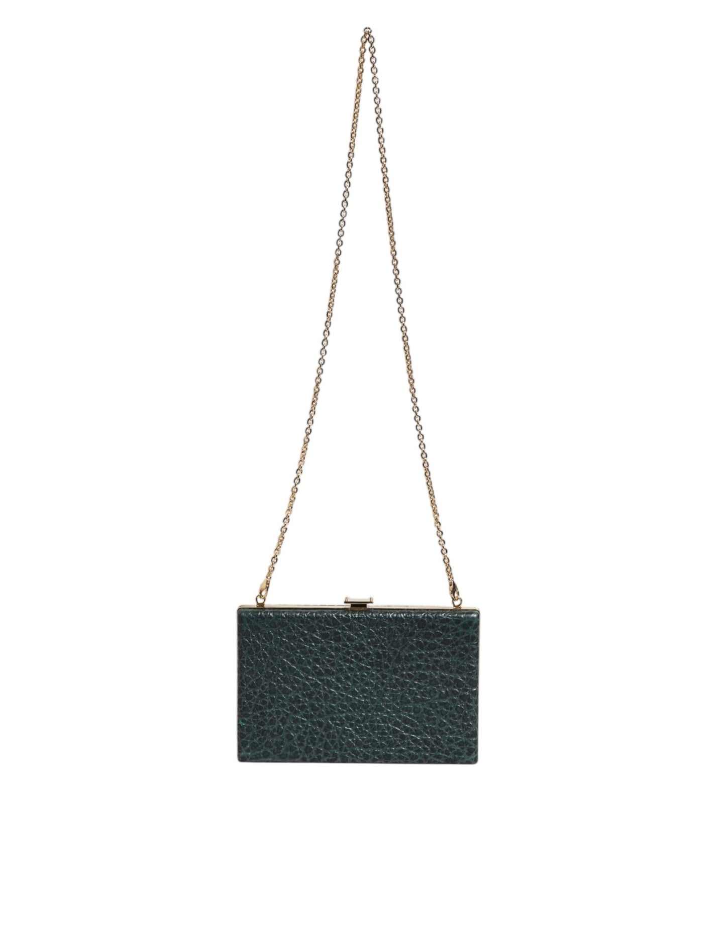 Bolso bandolera de noche de piel negra tipo clutch