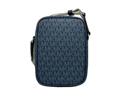 Bolso bandolera mediano North South azul marino