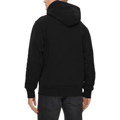 Black Cotton Hoody
