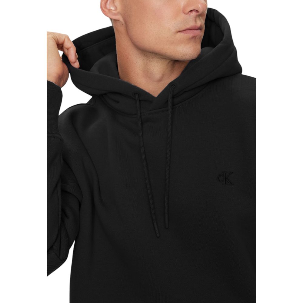 Black Cotton Hoody