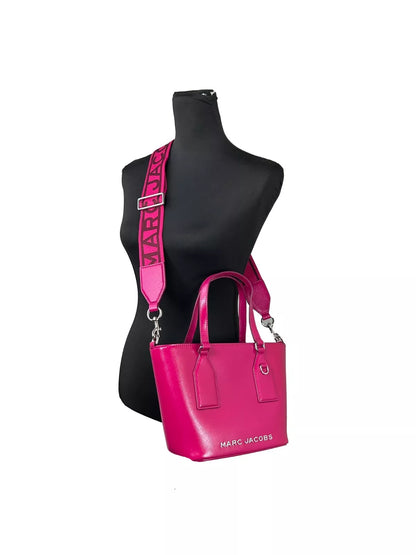 Bolso bandolera pequeño de piel saffiano
