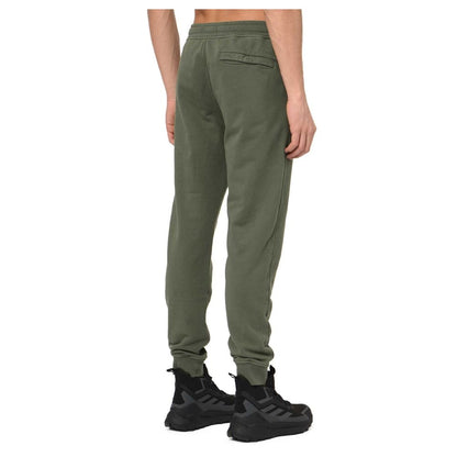 Beige Cotton Men Trouser