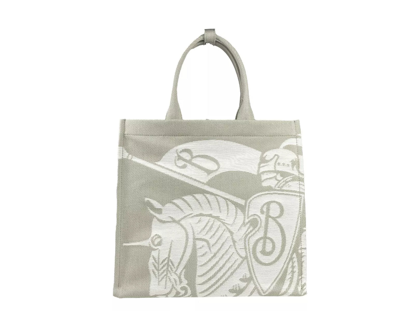 Bolso tote de lona EKD con monedero beige
