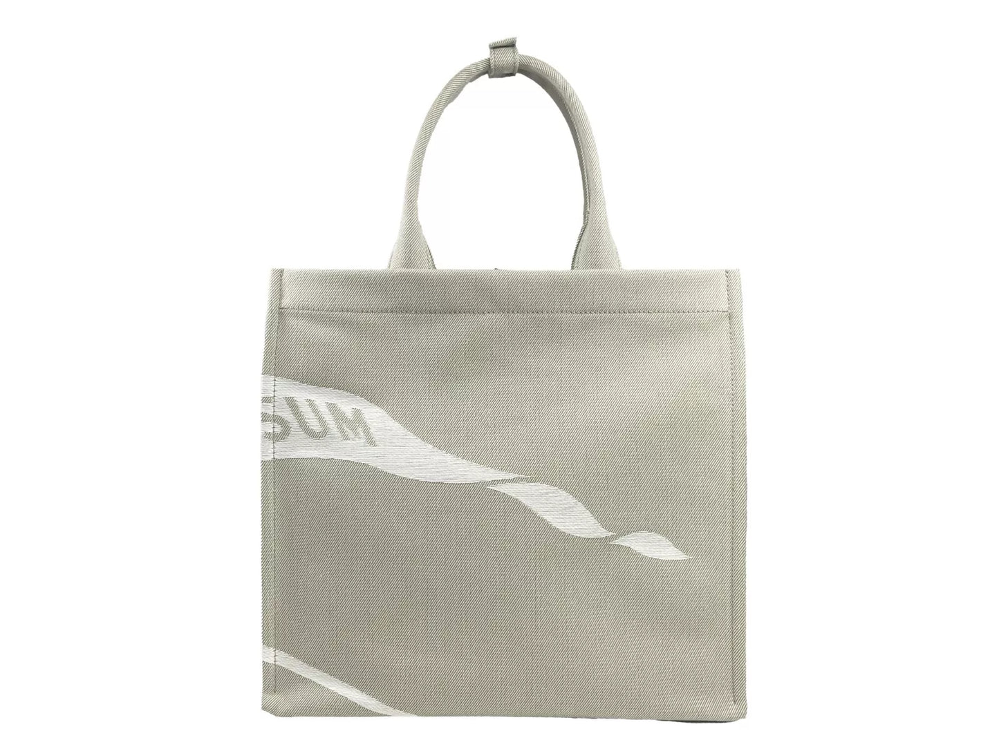 Bolso tote de lona EKD con monedero beige