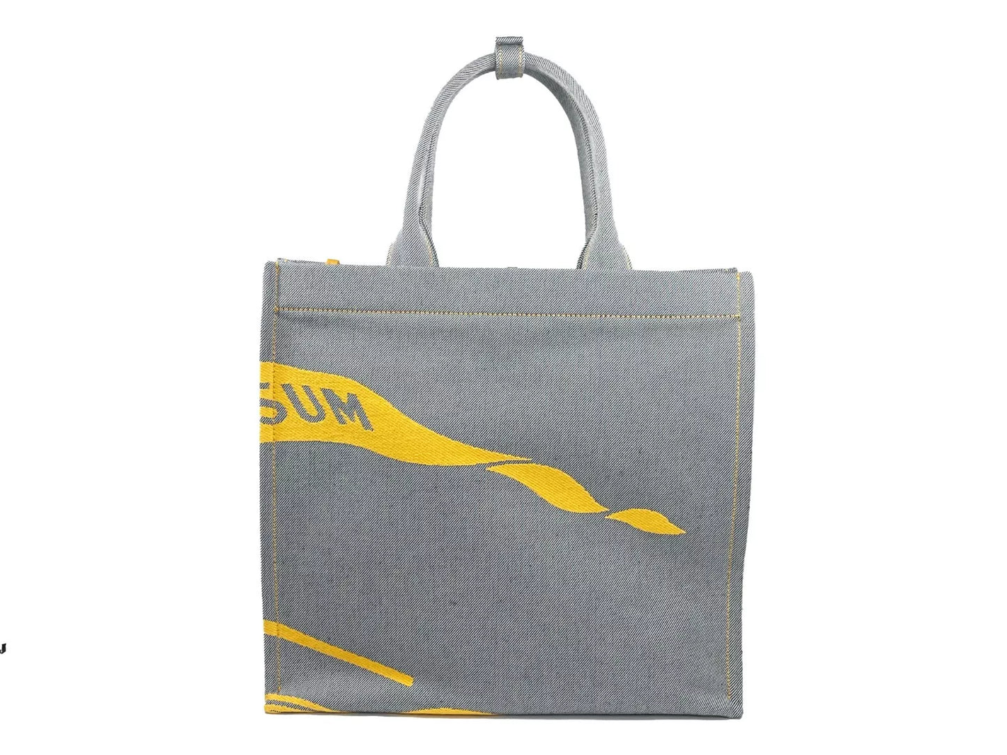 Bolsa de lona EKD con monedero, color gris girasol
