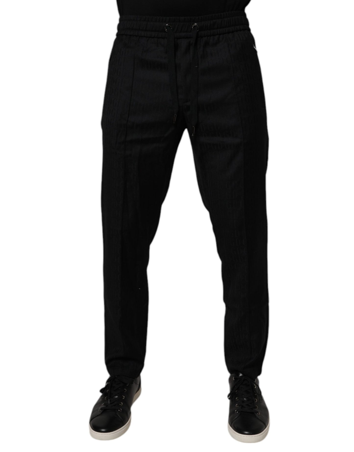 Pantalones deportivos de lana negros