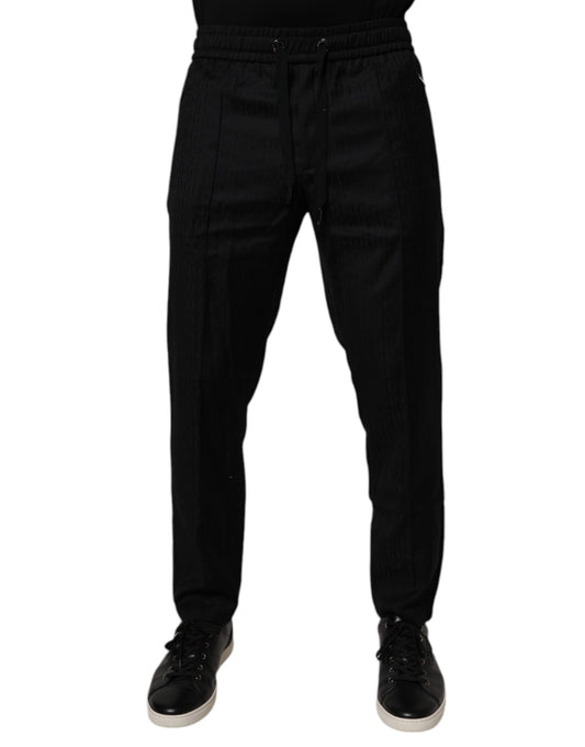 Pantalones deportivos de lana negros