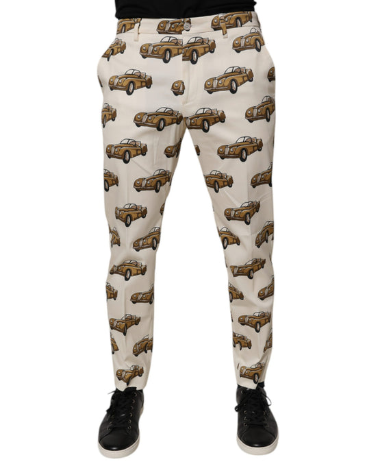 Vaqueros ajustados de algodón para hombre de Off White Cars