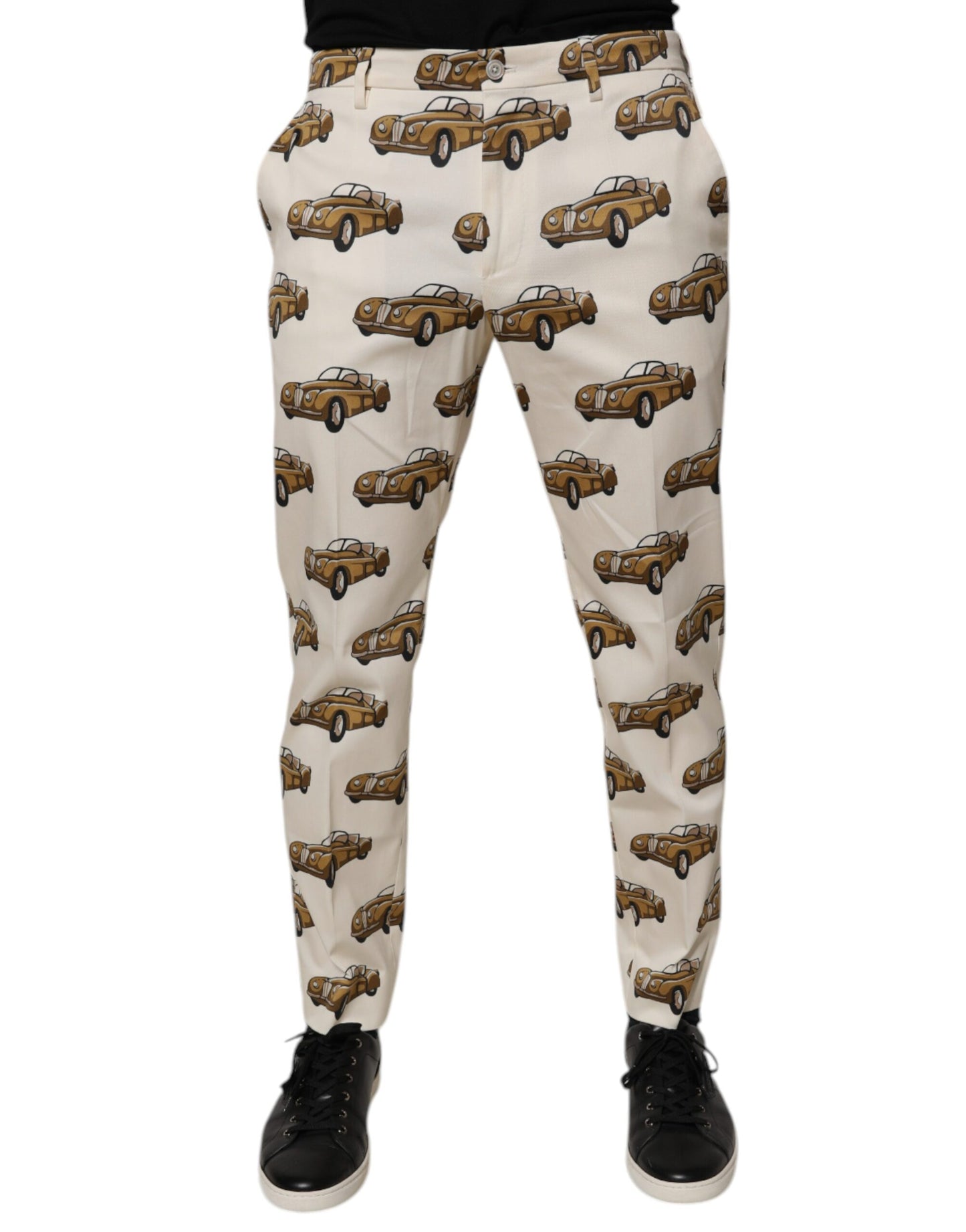 Vaqueros ajustados de algodón para hombre de Off White Cars