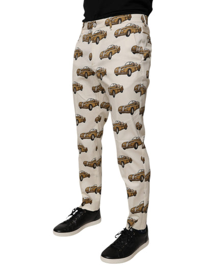 Vaqueros ajustados de algodón para hombre de Off White Cars