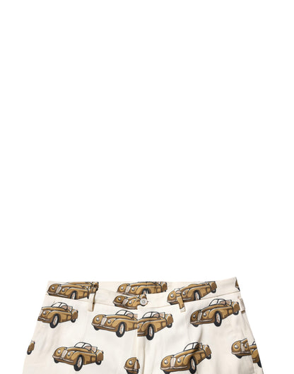 Vaqueros ajustados de algodón para hombre de Off White Cars