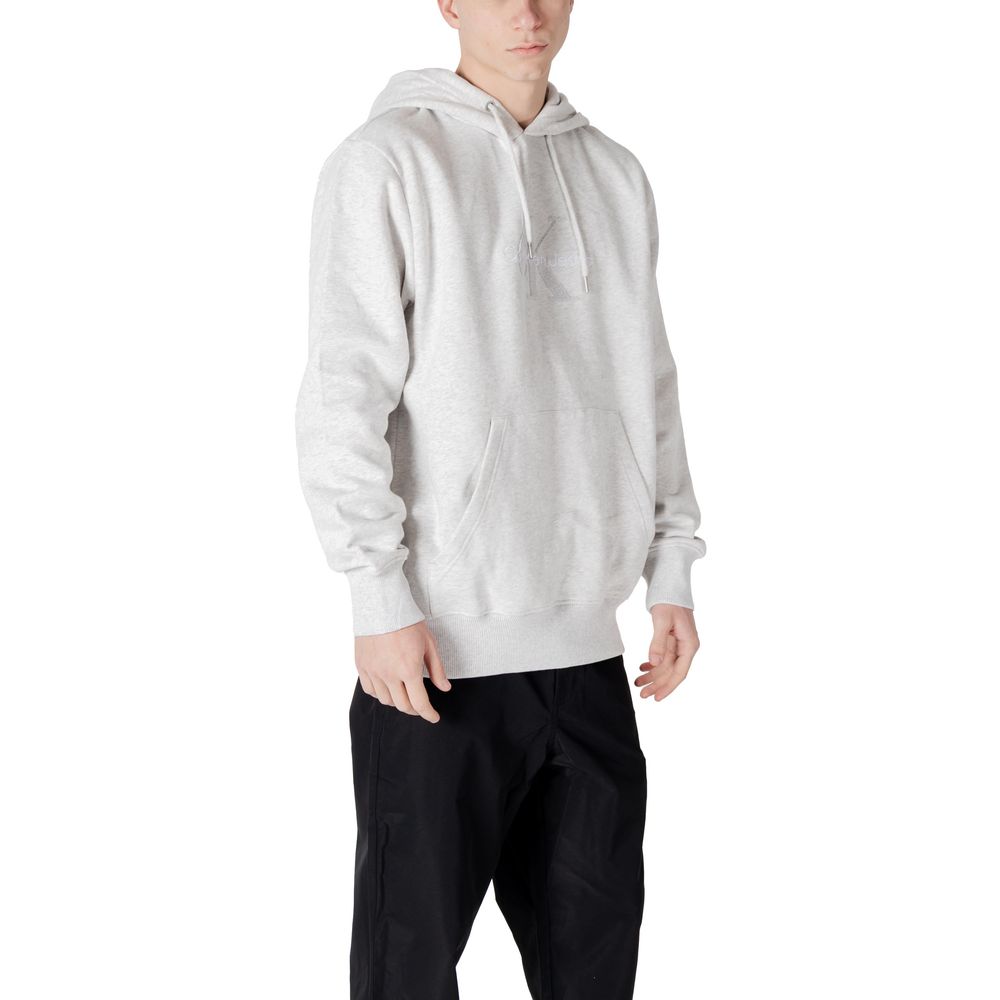 Gray Cotton Hoody