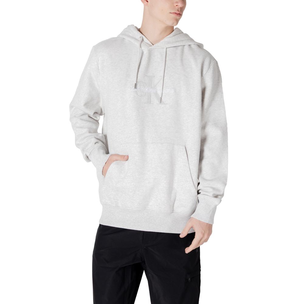 Gray Cotton Hoody