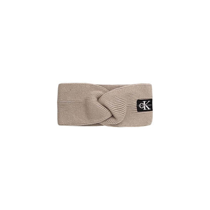 Sombrero de algodón beige