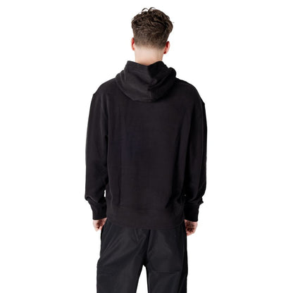 Black Cotton Hoody