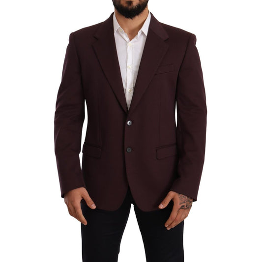 Blazer de algodón morado