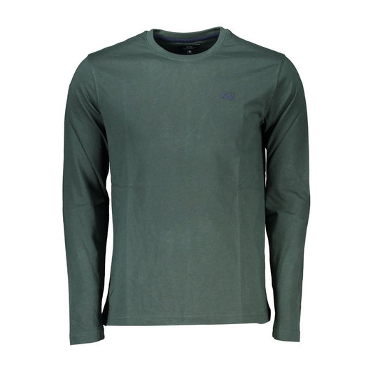 Camiseta de algodón verde