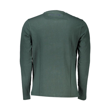Camiseta de algodón verde