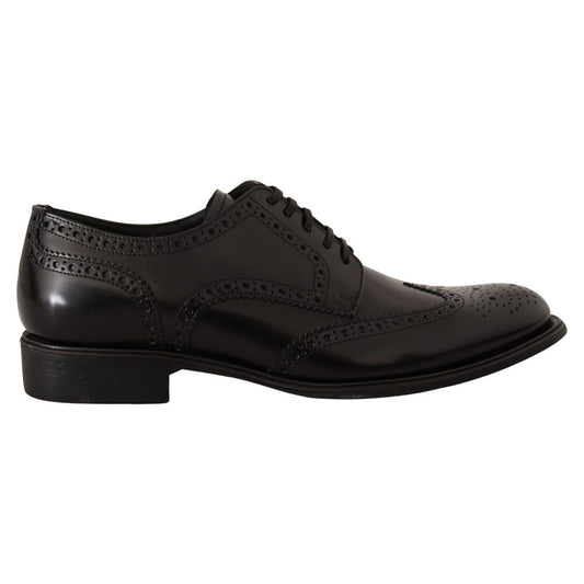 Formal de cuero negro