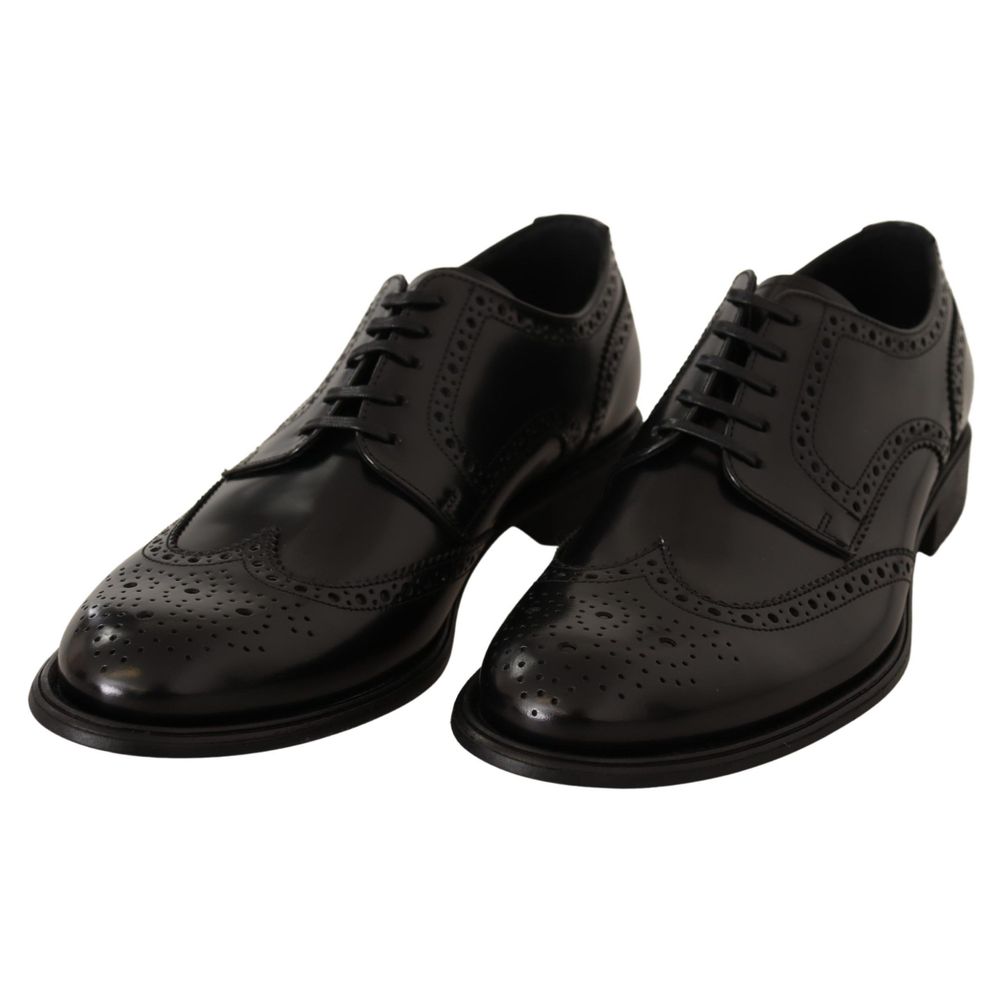 Formal de cuero negro