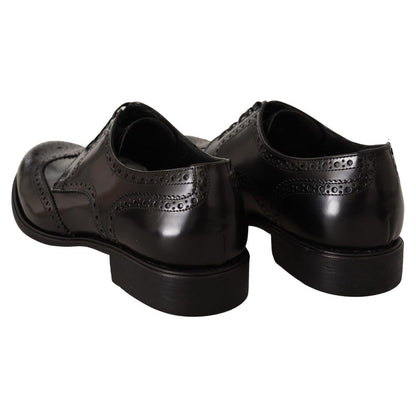 Formal de cuero negro
