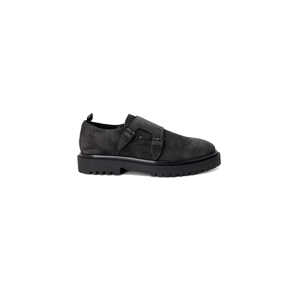 Casual de cuero negro