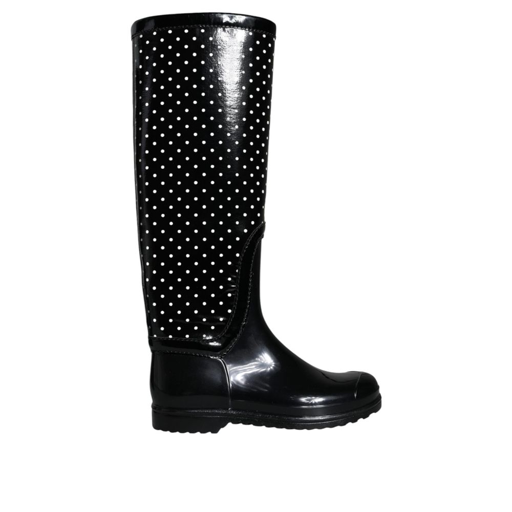 Bota de goma negra