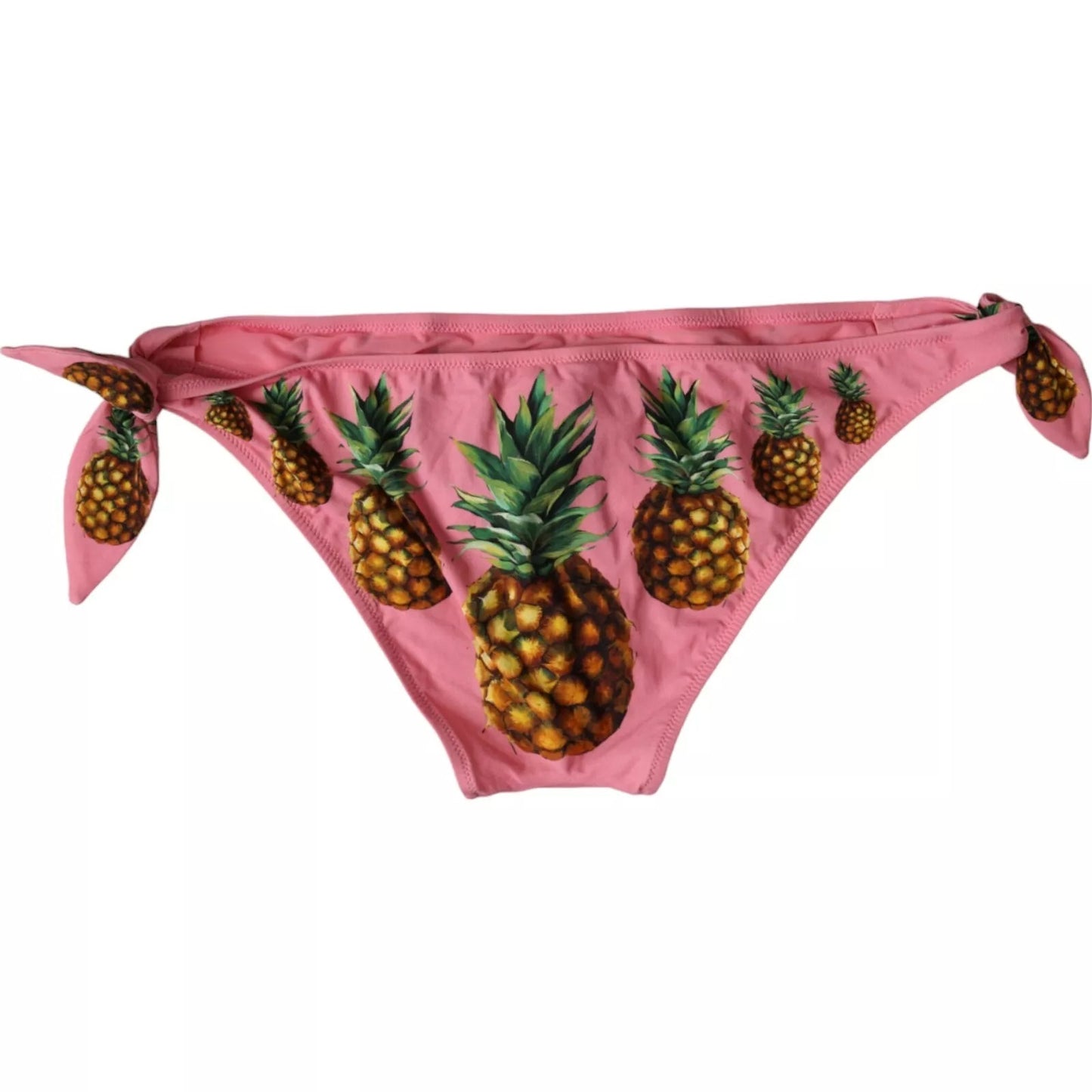 Traje de baño de piña rosa, parte inferior del bikini, traje de baño