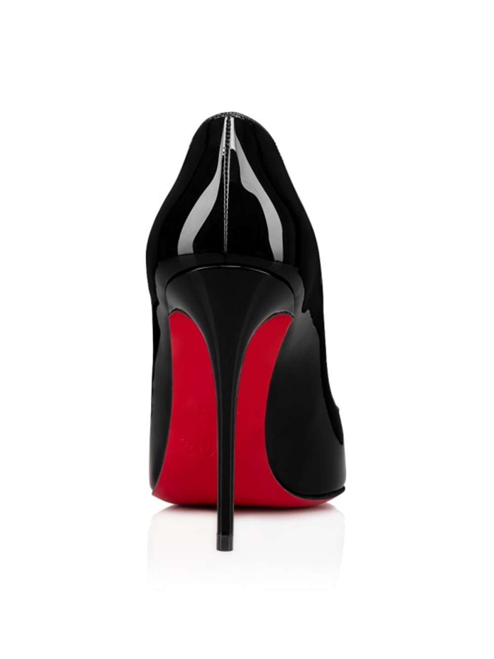 Zapatos de tacón Hot Chick de charol negro 100